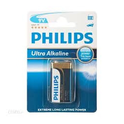 Bateria alkaliczna 6LR61 9V  Philips Ultra Alkalin
